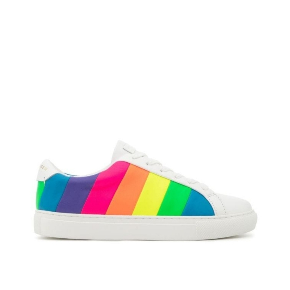 Kurt Geiger Neon Striped Sneakers